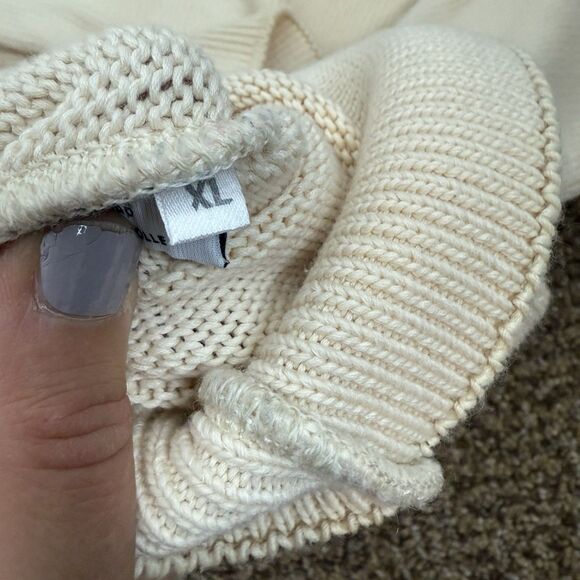 Paul & Shark Yachting Cream Embroidered Pullover Sweater Men’s Size XL Boating - Picture 9 of 14